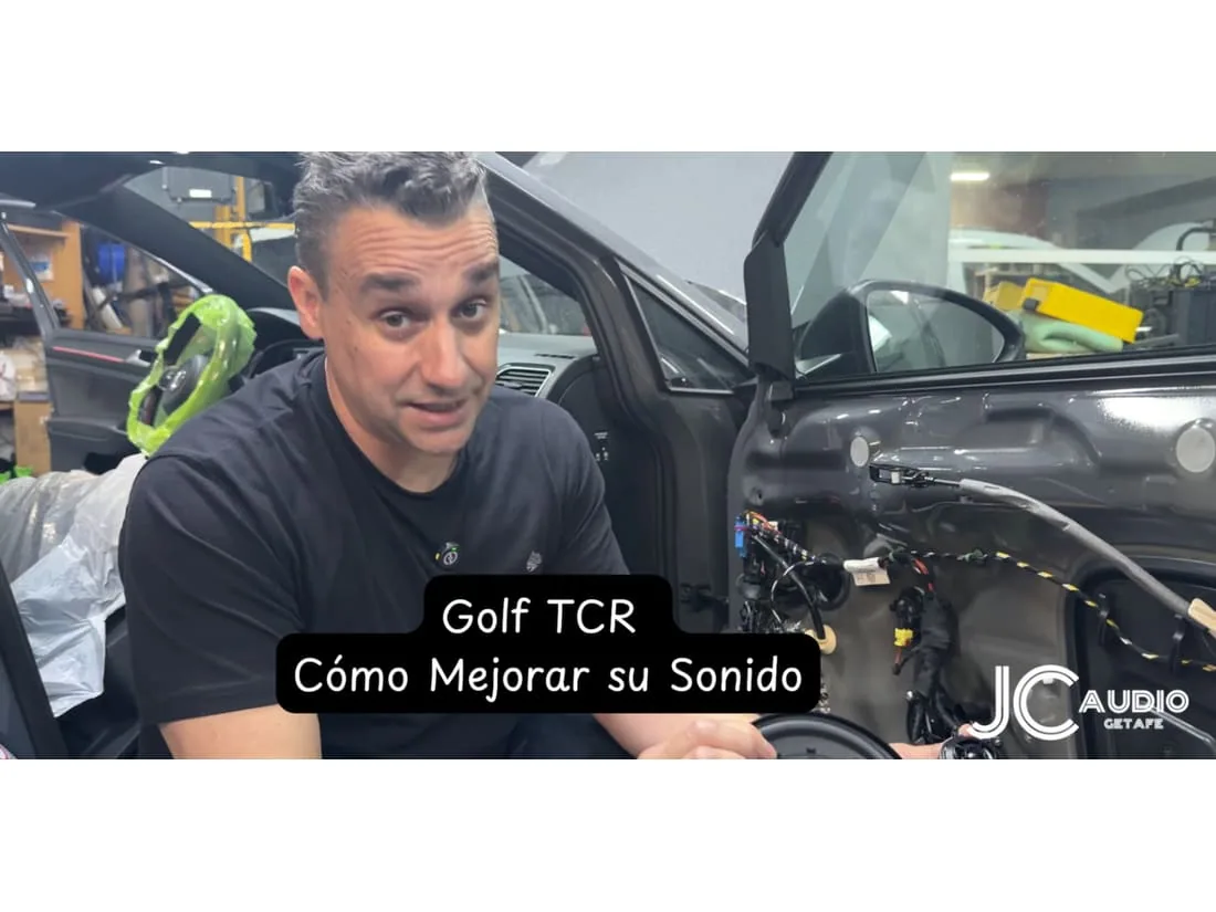 Mejora de sonido VW Golf TCR