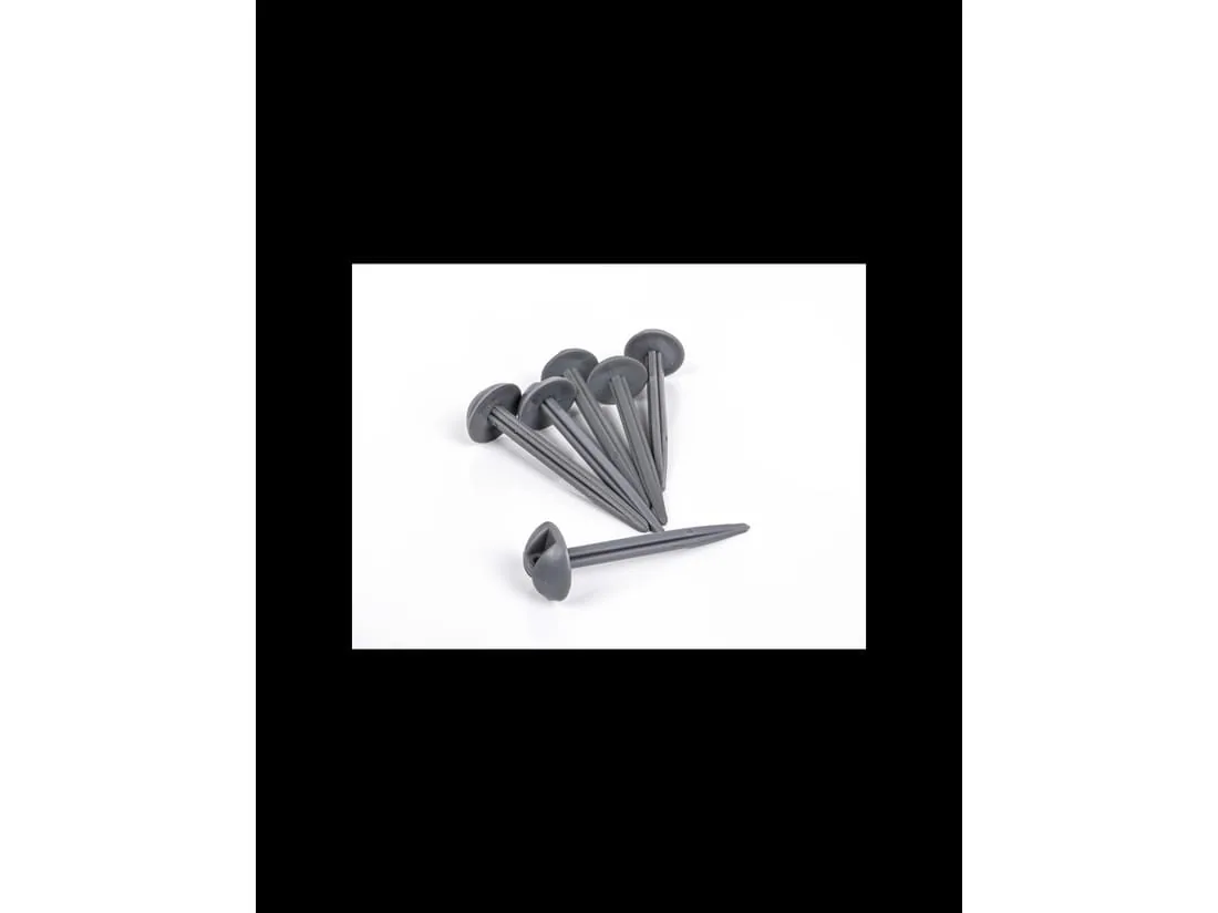 Kit de 6 piquetas PVC