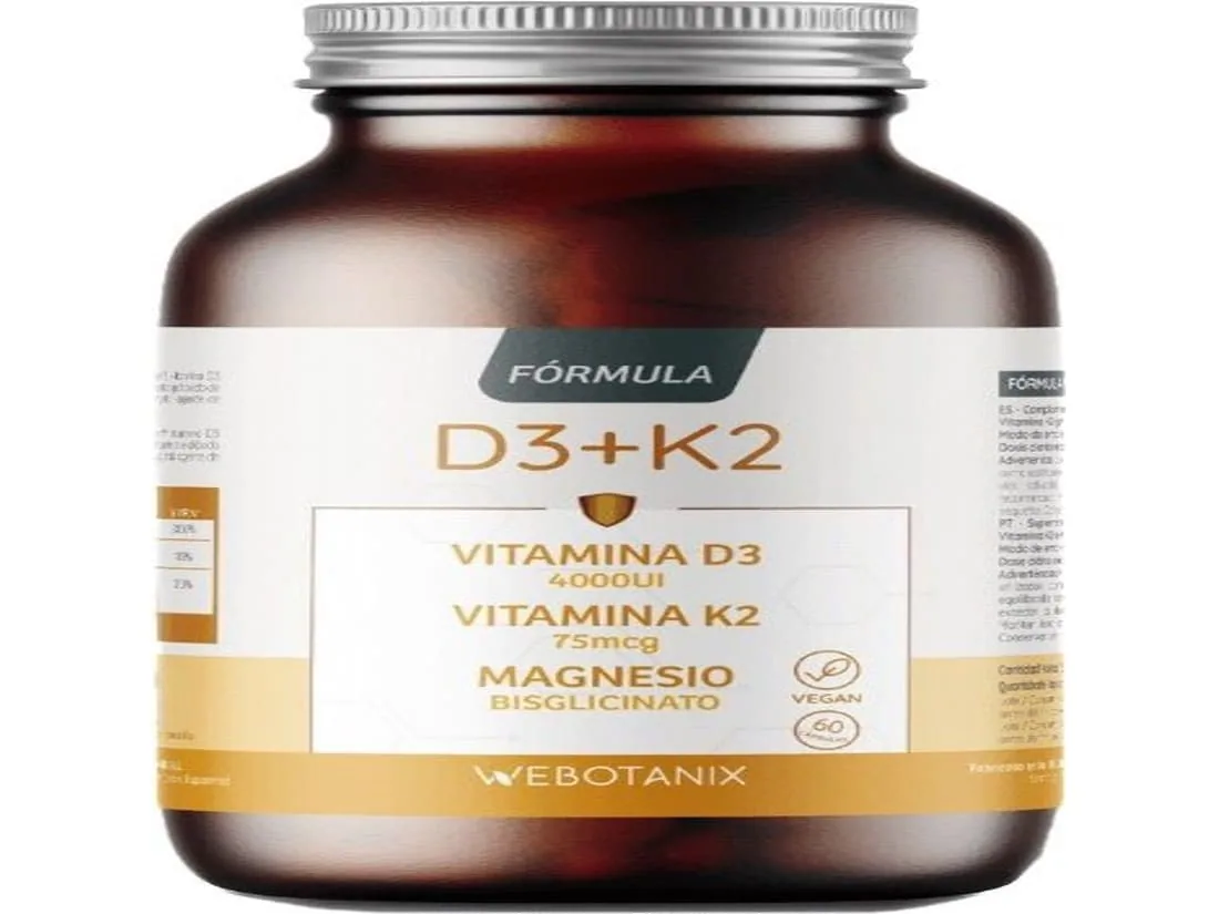 Vitamina D3 + K2 + Magnesio