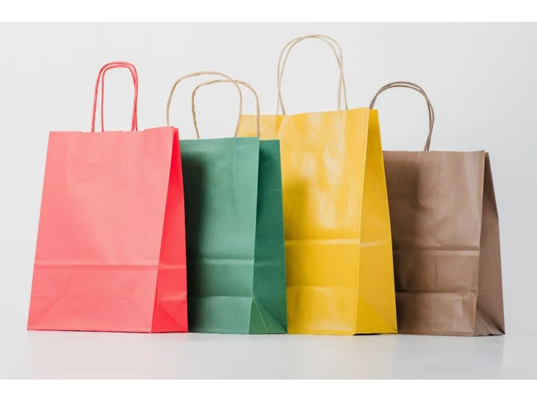 Bolsas de papel estándar