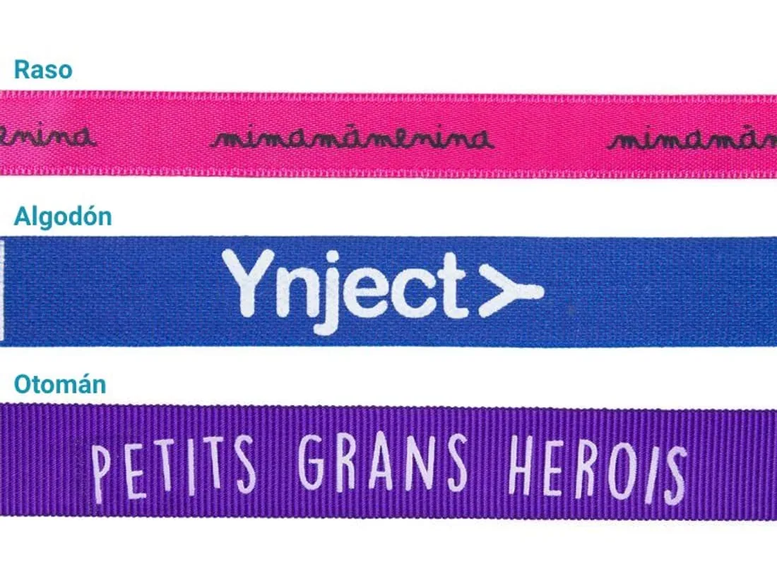 Cintas personalizadas