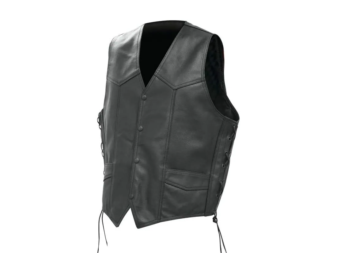 Chaleco de cuero Custom 491
