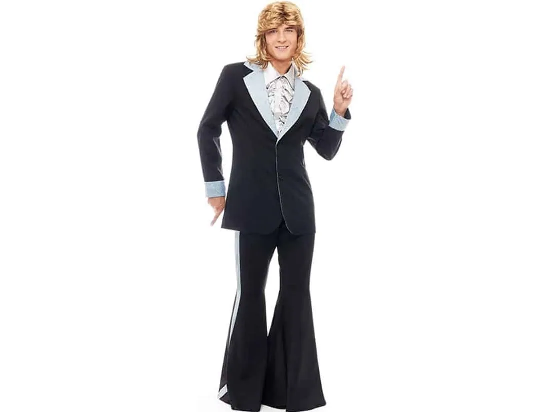Traje disco de los años 70