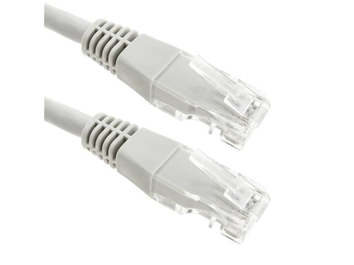 Cable of red Ethernet Cat. 6 UTP 3 m
