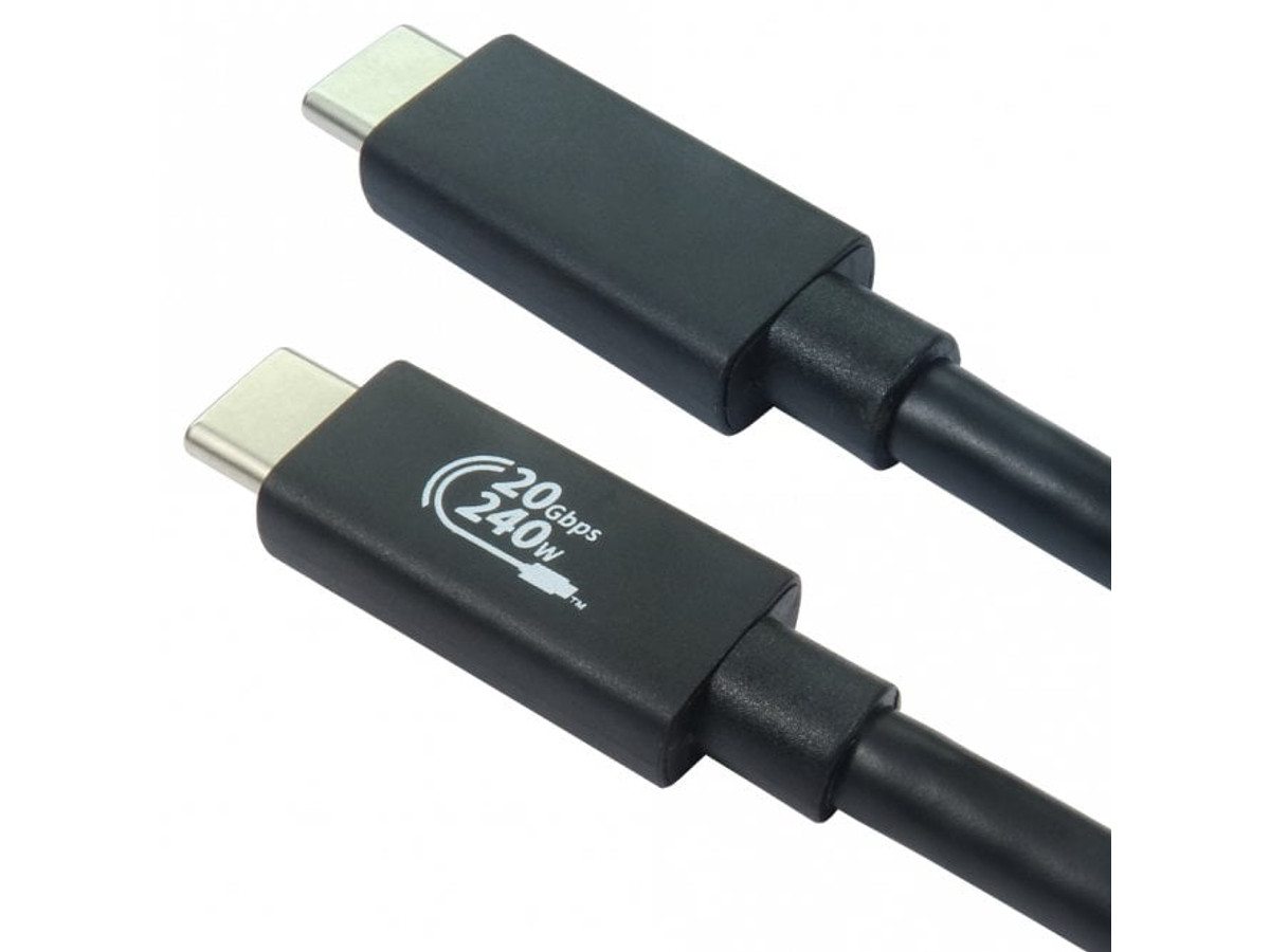 Cable USB4 20Gbps EPR certificado