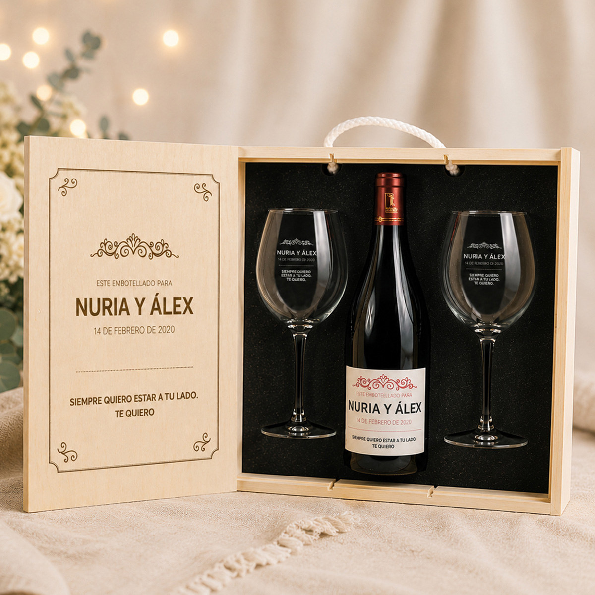 Kit para parejas personalizado