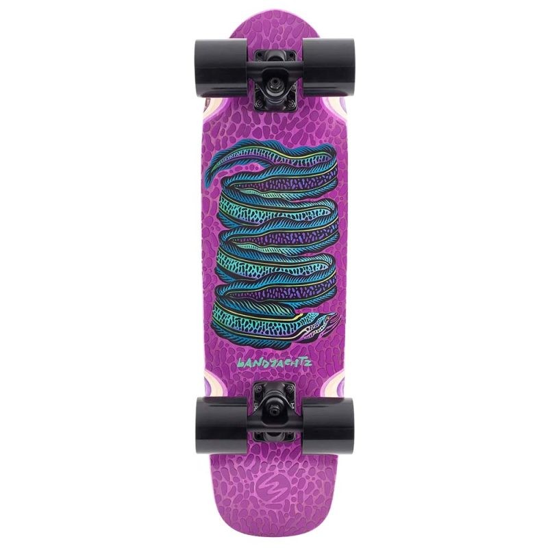 LANDYACHTZ DINGHY CLASSIC MORAY EEL COMPLETE 8″ X 28.5″ PURPLE EMBOSS