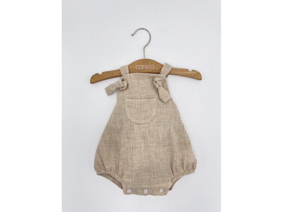 Peto nudos boble beige