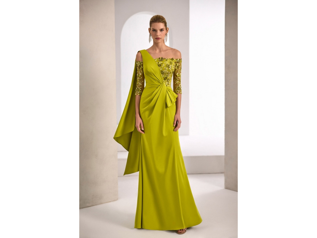 Vestido MARFIL BARCELONA Bardot Lima 1J140