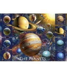 Puzzle Dino Ocho Planetas XXL de 500 piezas