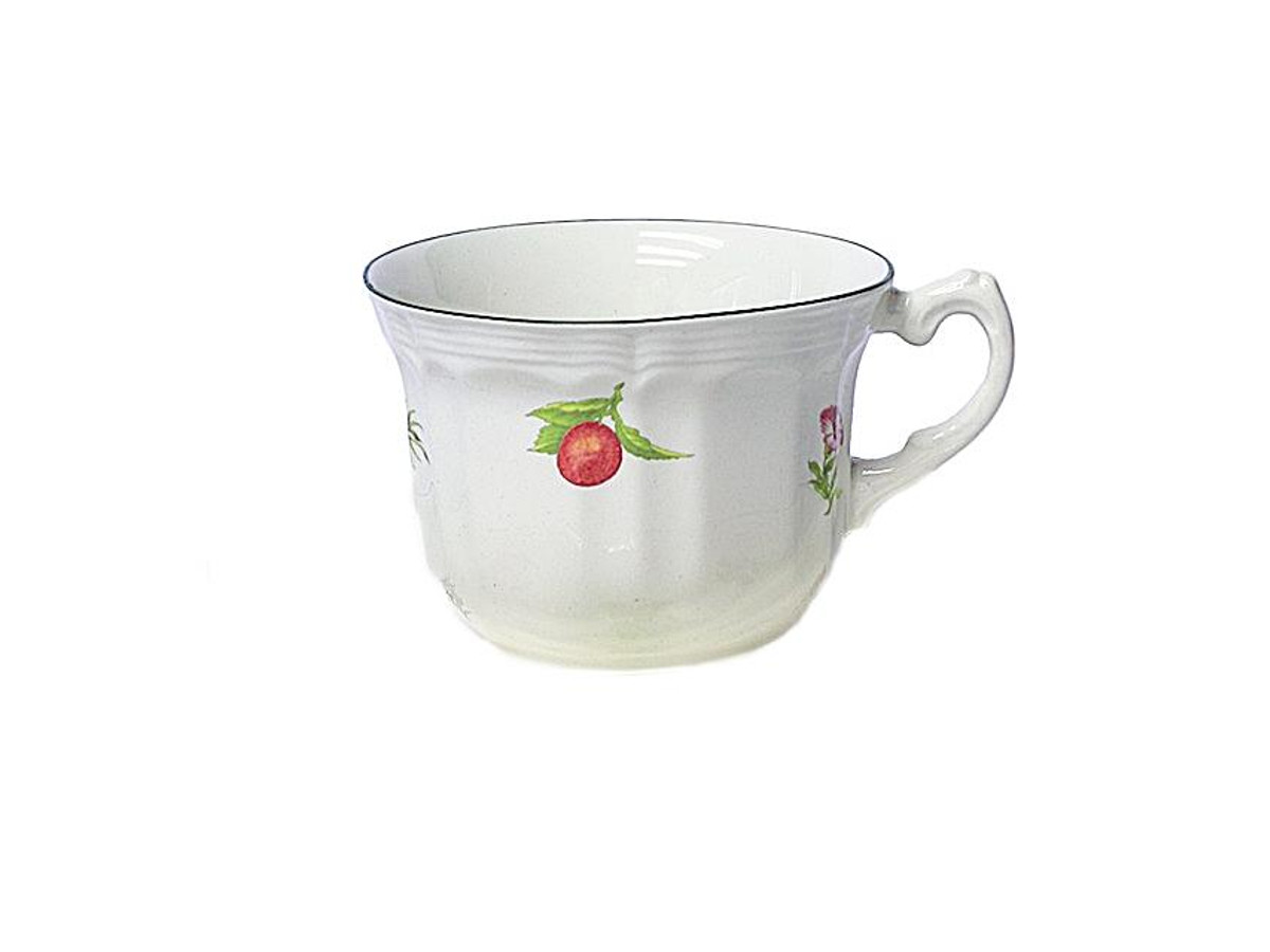 Taza desayuno flores y frutas San Claudio