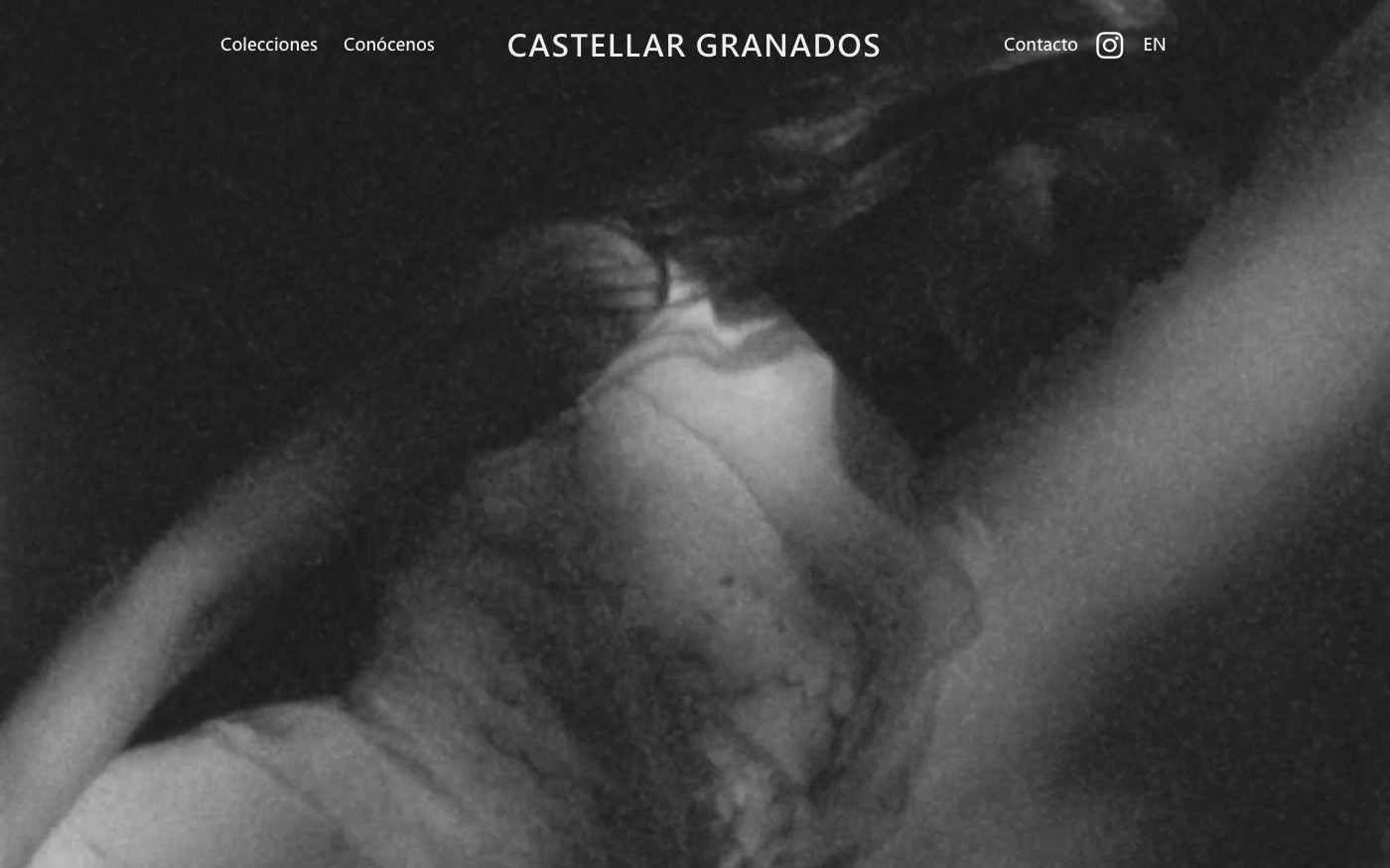 Captura limpia de la home oficial de Castellar Granados