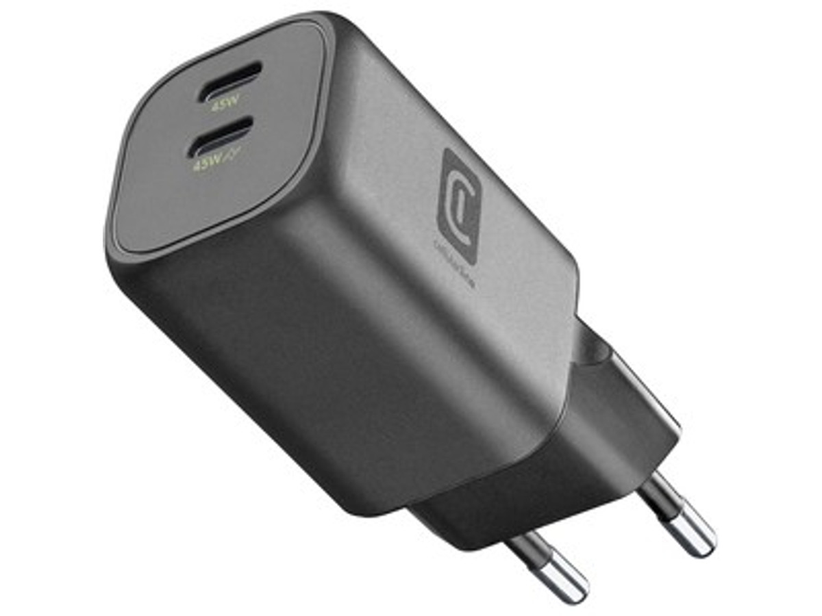 Cargador GaN+ 45W doble USB-C
