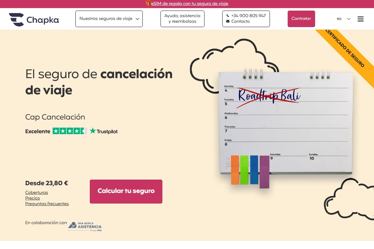 Cap Cancelación