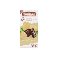 Chocolate negro sin azúcar y limón 60 g