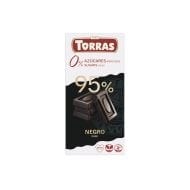 Chocolate negro 95% con edulcorante 75 g