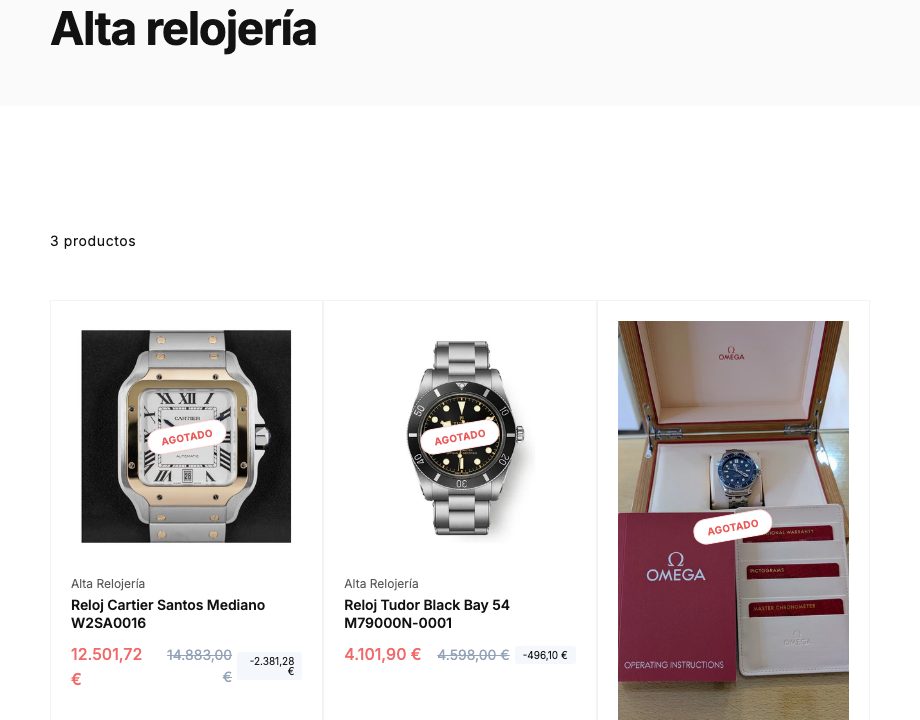 Alta relojería