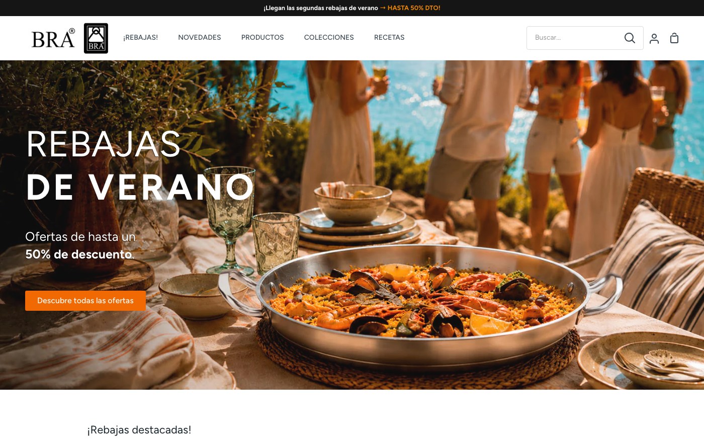 Captura limpia de la home oficial de Cocina con BRA
