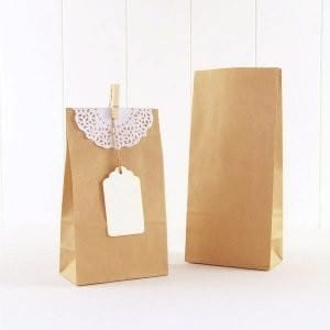 Bolsa kraft pequeña