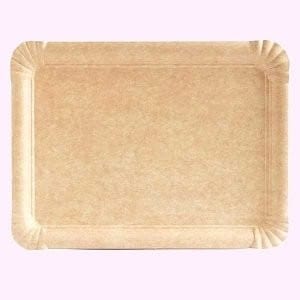 Bandeja kraft rectangular XL