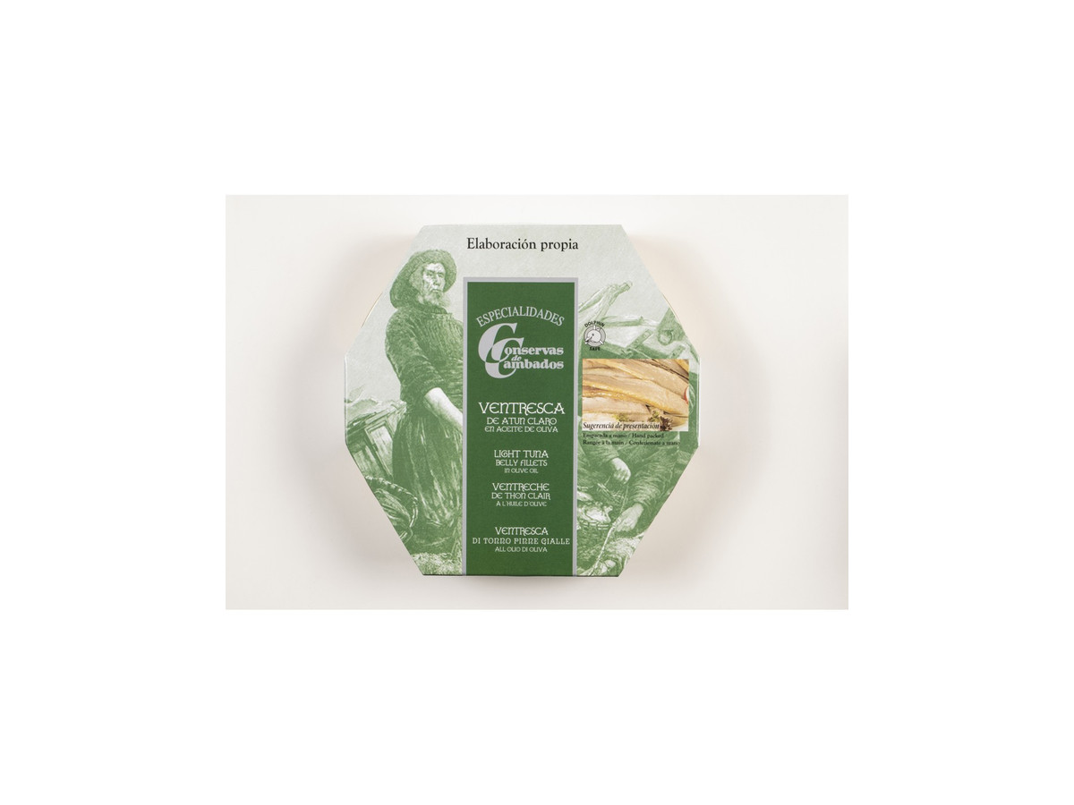 Ventresca de Atún Claro en Aceite de Oliva RO-550