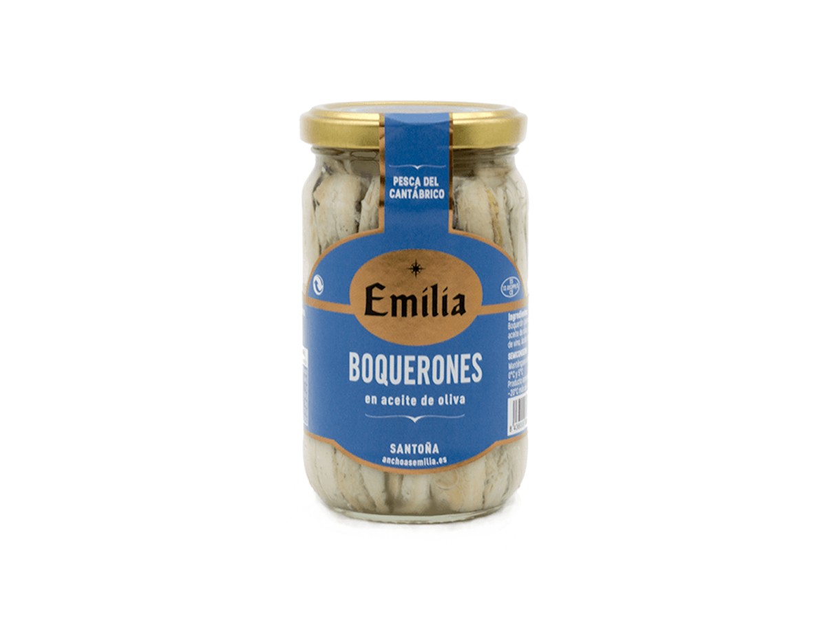 Boquerón del Cantábrico en tarro de 330 g