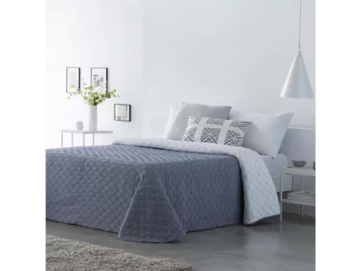 colcha bouti reversible laredo gris