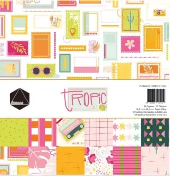 Set de scrapbooking Tropic