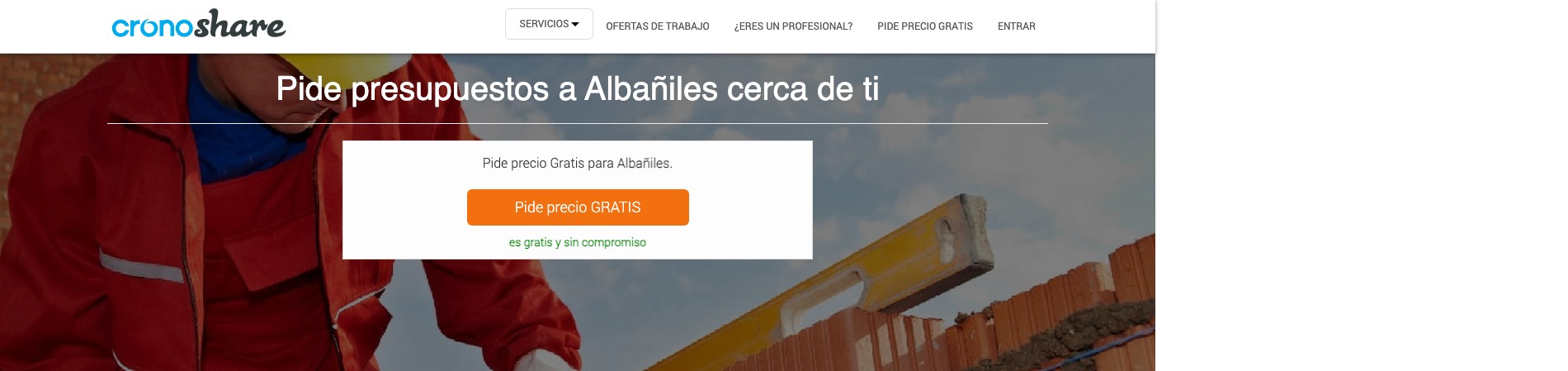 Presupuestos de albañilería