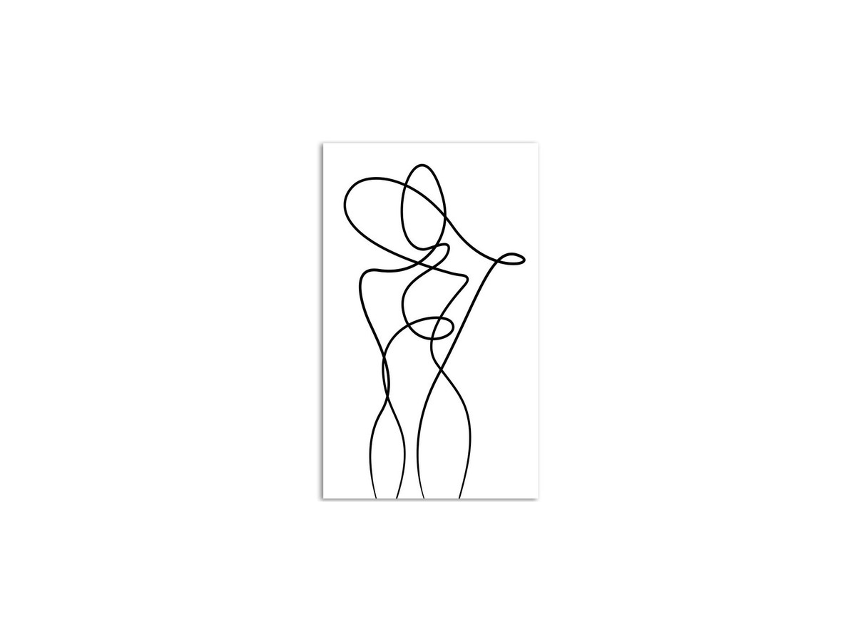 Cuadro silueta minimalista