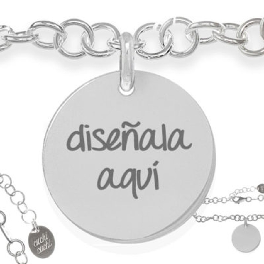 Pulsera personalizada cadena eslabones