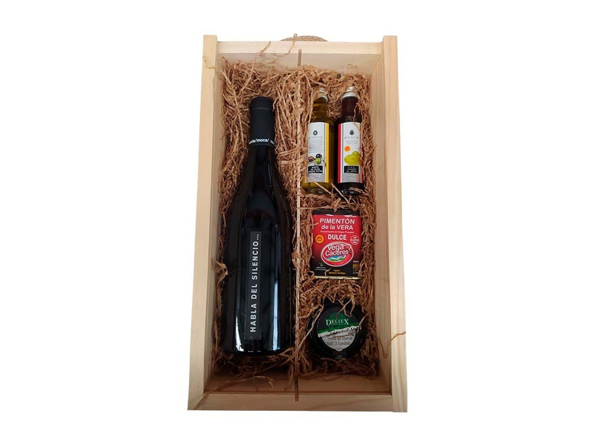 Estuche regalo productos extremeños
