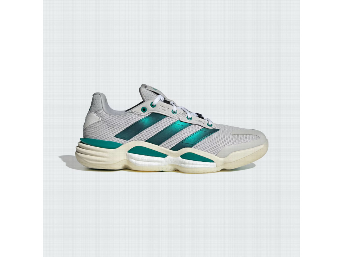 Zapatillas indoor adidas Stabil 16 M gris verde hombre
