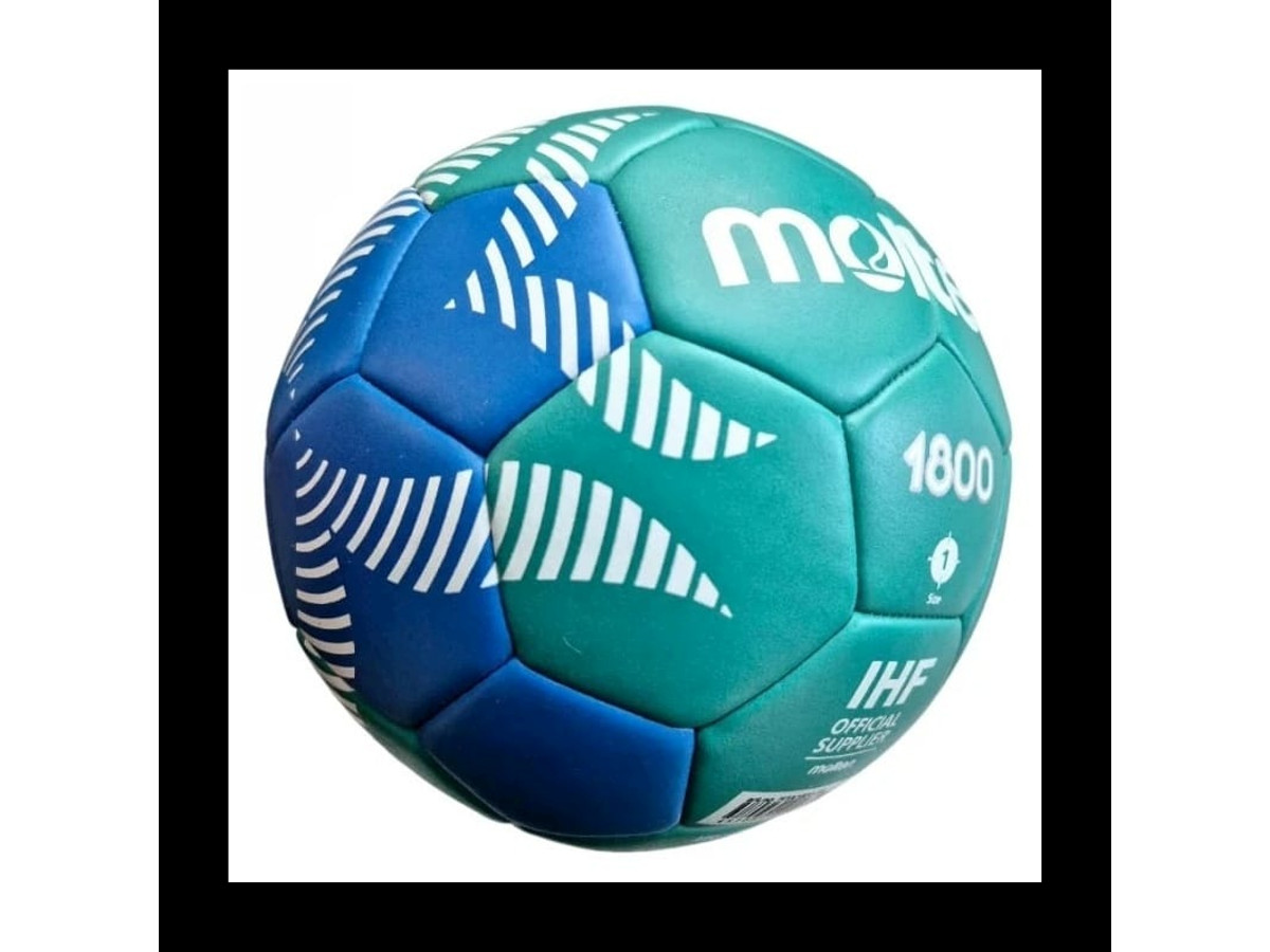 Balón balonmno Molten HA1800-GB azul verdoso T1