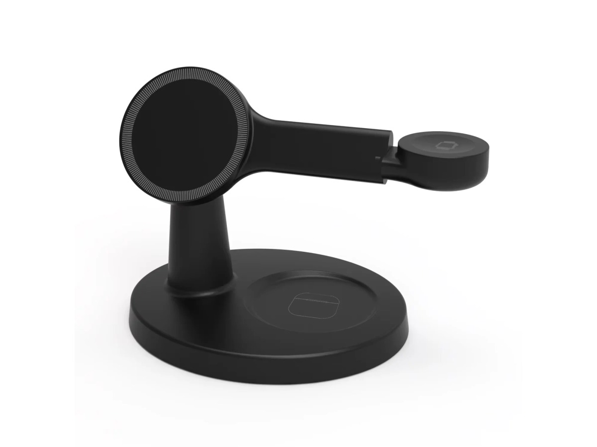 Desklyn ChargeHub — 3-in-1 MagSafe Wireless Station