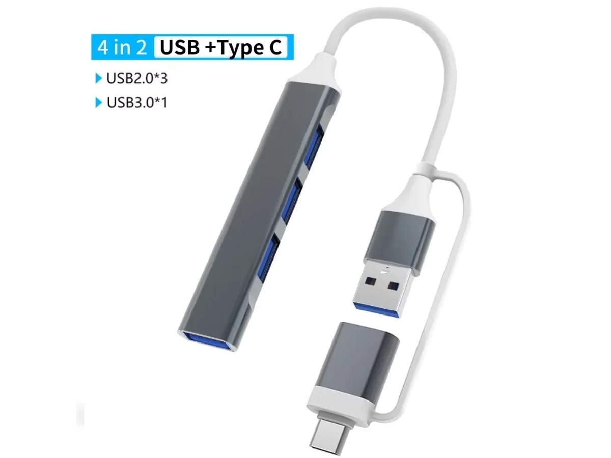 Desklyn HubSlim — USB-C Multiport Adapter