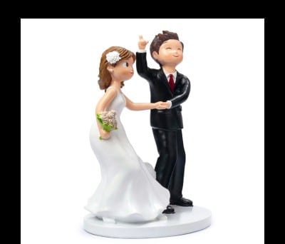 FIGURAS DE NOVIOS PARA TARTA DE BODA: DISEÑOS ORIGINALES Y CLÁSICOS