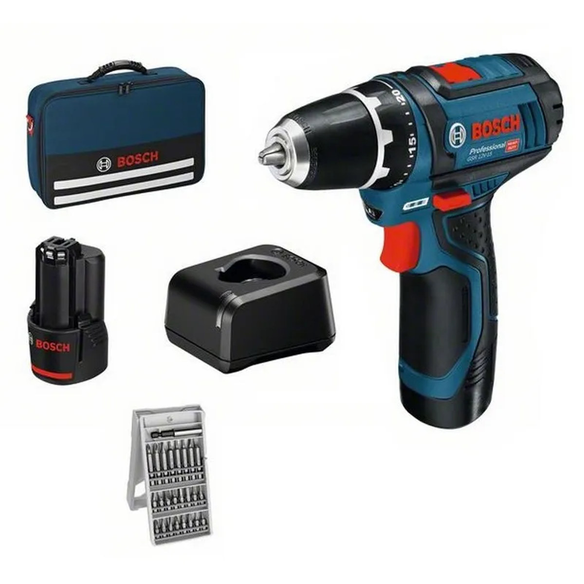 Taladro Atornillador a Batería BOSCH GSR 12V-15