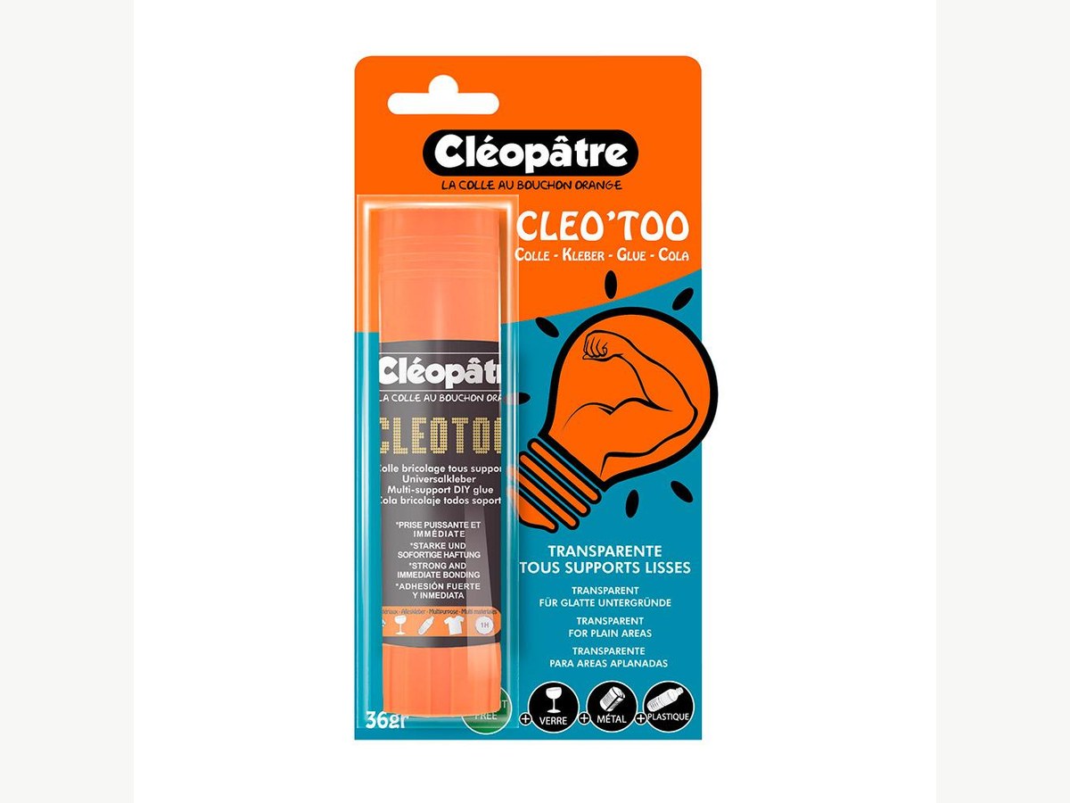 Pegamento en barra Cleotoo 36 g