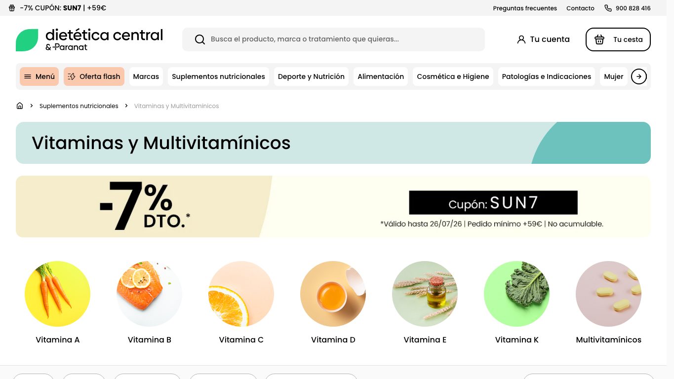 Vitaminas y multivitaminicos
