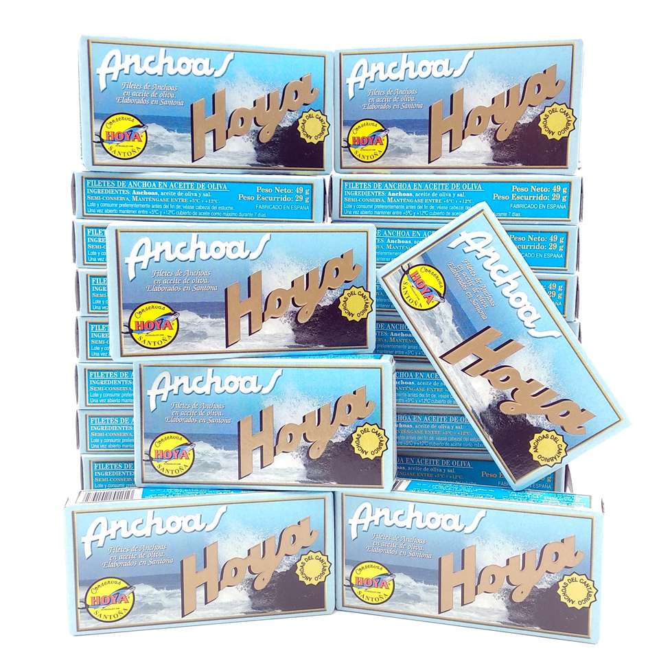 Anchoas Hoya 20 latas