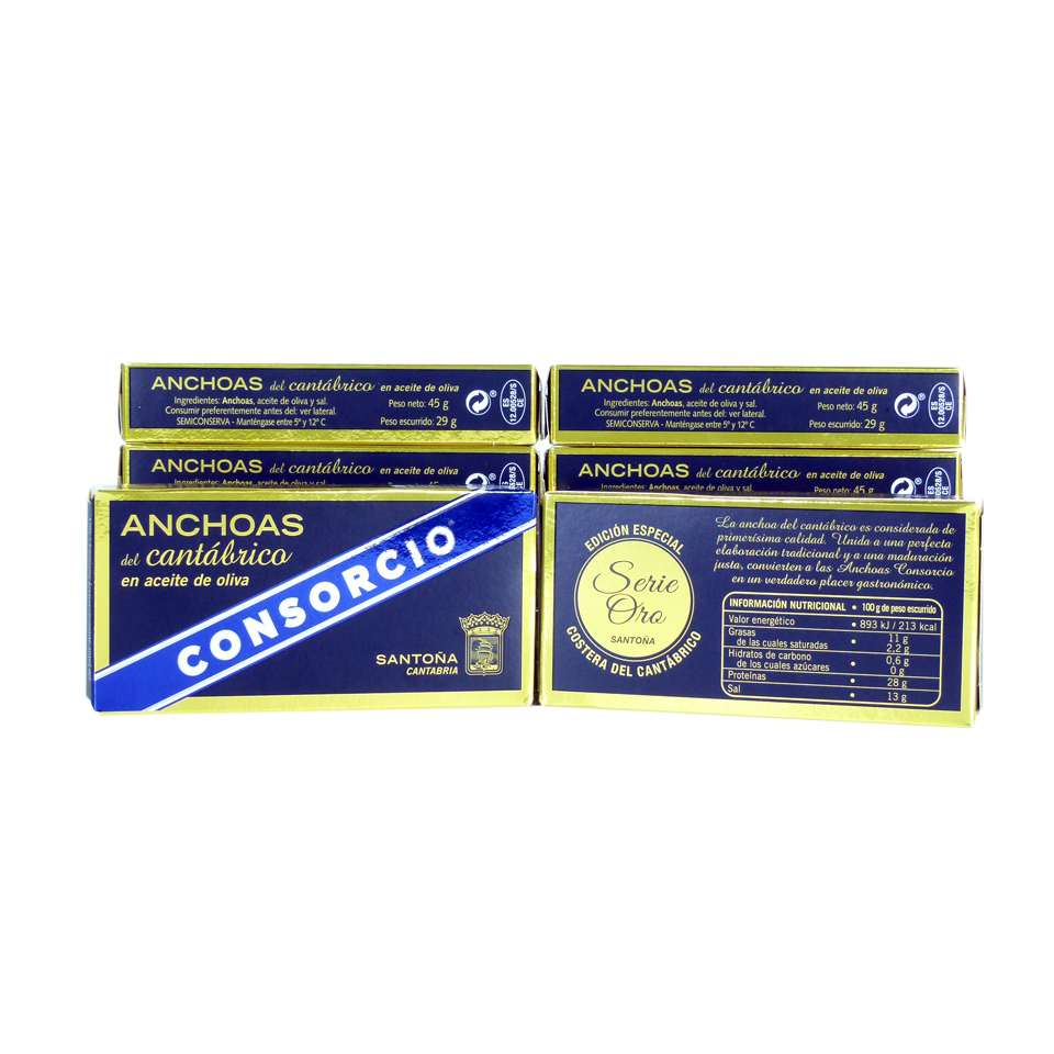 Anchoas Consorcio Serie Oro