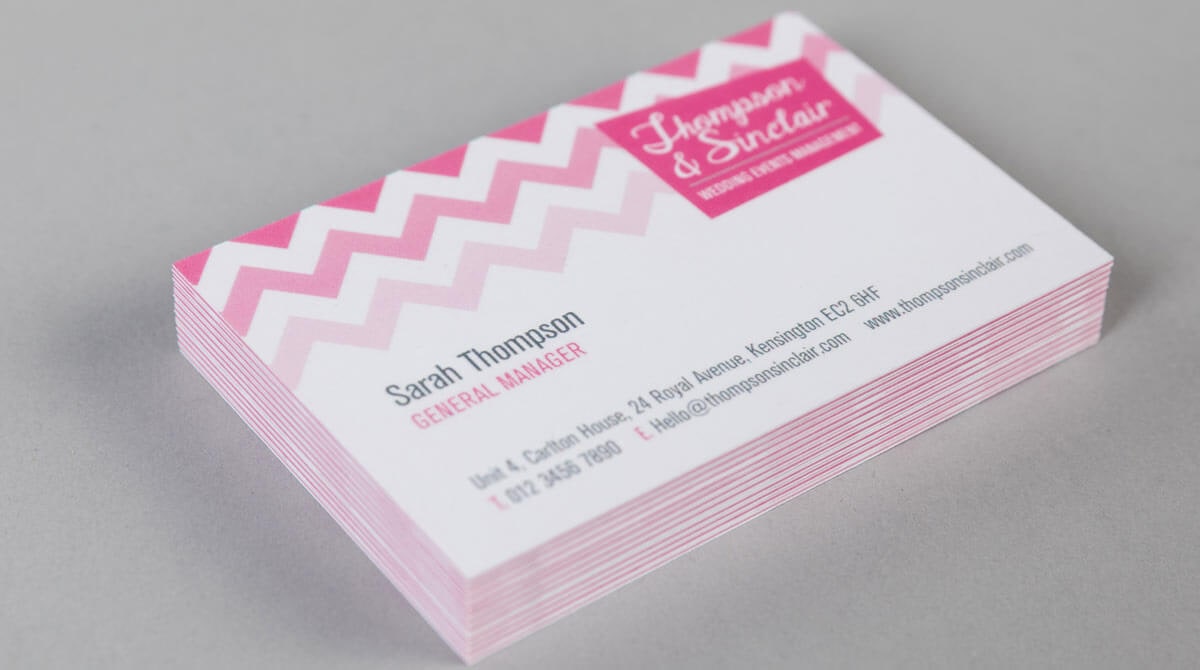 Luxury business cards