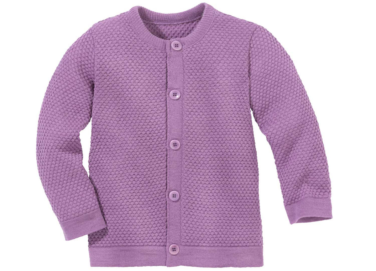 Wabenstrick-Jacke