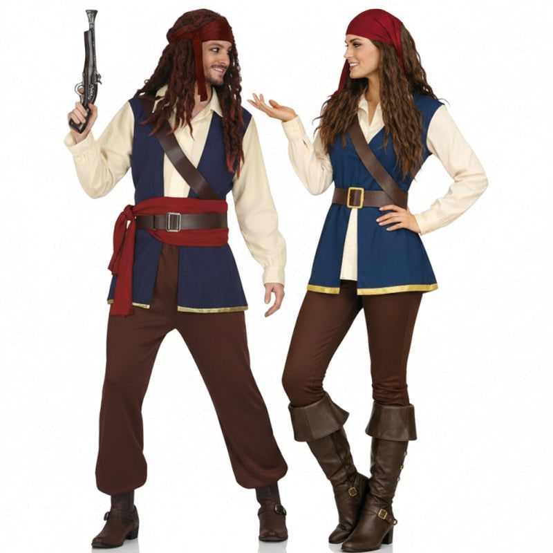 Pareja de Piratas Sparrow
