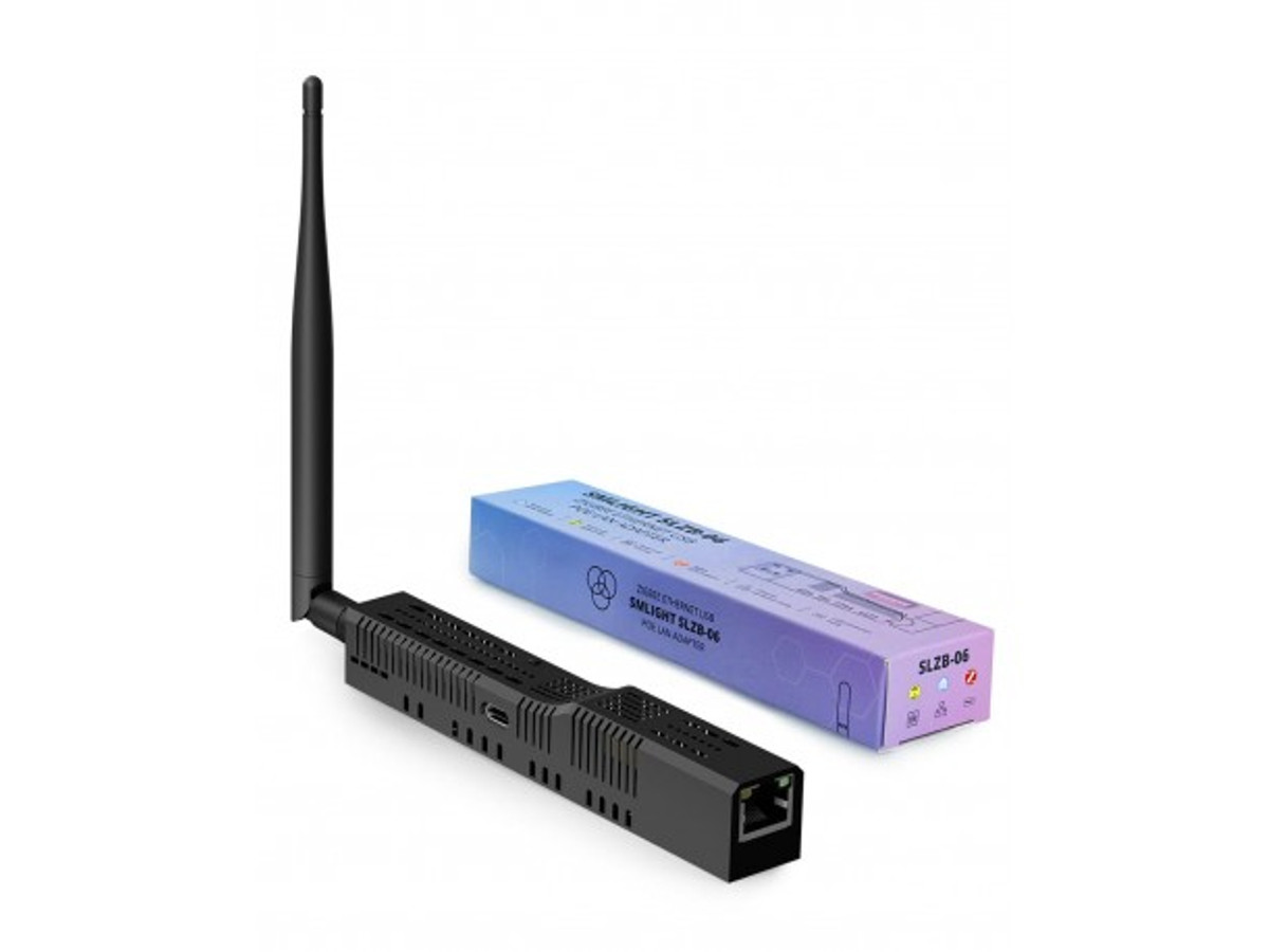 SMLIGHT SLZB-06U Adaptador Zigbee Ethernet PoE USB LAN WIFI