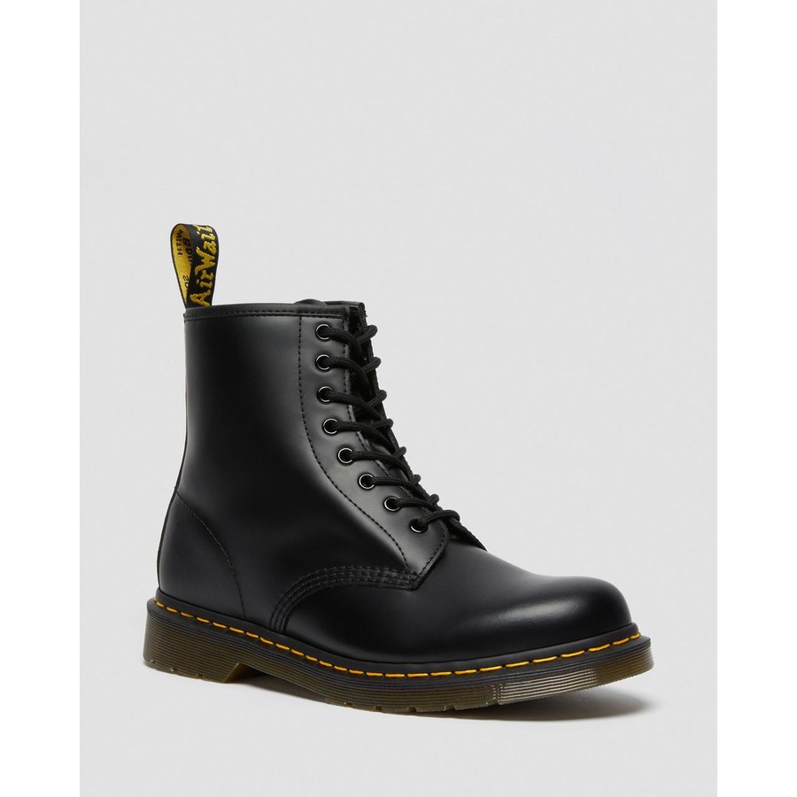 boots 1460 of leather Smooth