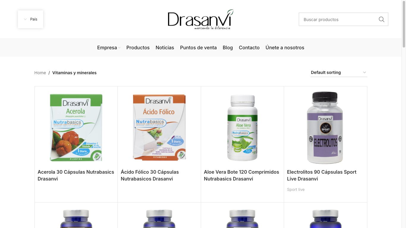 Vitaminas y minerales