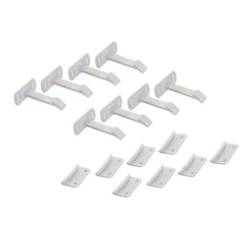 Adhesive safety latches 8 pack