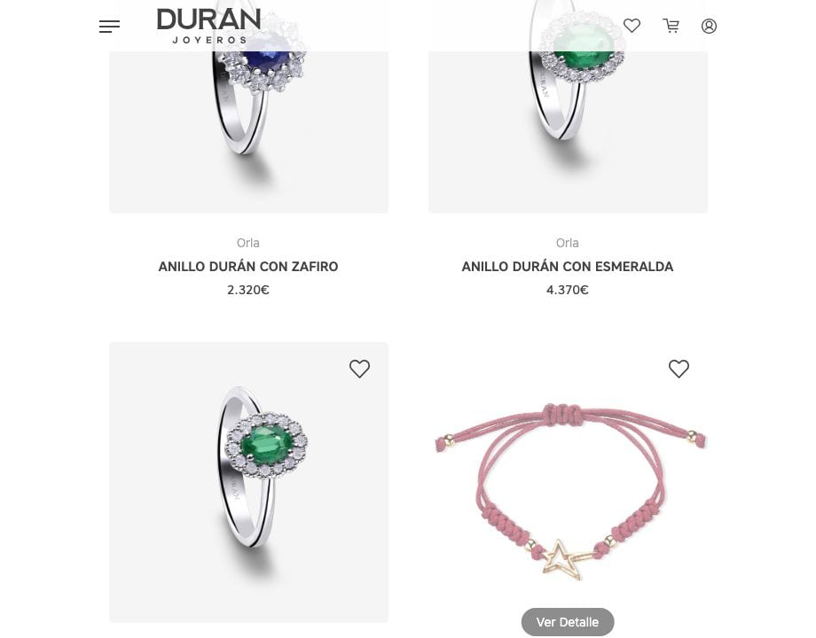 New in joyería Durán